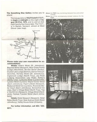 SOMETHING ELSE PRESS EPHEMERA. A collection of more than 30 ephemeral items produced by the Something Else Press between 1965 and 1972, including Newsletters, Newscards, Catalogues and Gallery announcements.