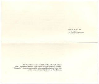 SOMETHING ELSE PRESS EPHEMERA. A collection of more than 30 ephemeral items produced by the Something Else Press between 1965 and 1972, including Newsletters, Newscards, Catalogues and Gallery announcements.