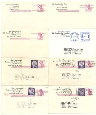 SOMETHING ELSE PRESS EPHEMERA. A collection of more than 30 ephemeral items produced by the Something Else Press between 1965 and 1972, including Newsletters, Newscards, Catalogues and Gallery announcements.