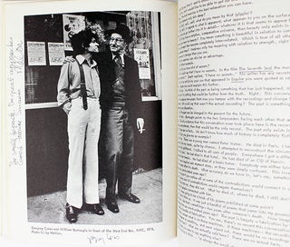 THE BEAT BOOK - Volume 4, 1974, of the unspeakable visions of the individual (California, PA: ed./pub. Arthur & Glee Knight, 1974).