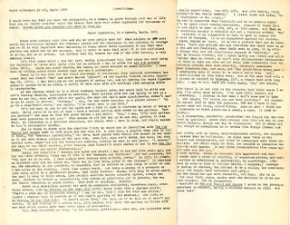 A small collection, including three early book publications accompanied by the author’s duplicated typescripts, c. 1976-84.