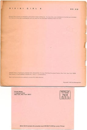 A small collection, including three early book publications accompanied by the author’s duplicated typescripts, c. 1976-84.