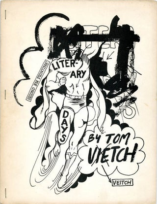 Item #40101 Literary Days: Selected Writings. Tom VEITCH