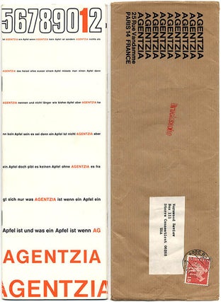 Item #40106 AGENTZIA #1 (Paris: nd. [c. 1967/68