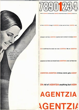 AGENTZIA #1 (Paris: nd. [c. 1967/68]).