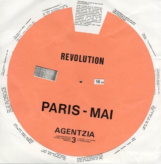 AGENTZIA #3: Paris-Mai. La Nuit du 13 mai 68 (Paris: nd. [1968]).