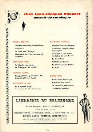 BIZARRE #32-33 (Paris: J.-J. Pauvert, 1964).