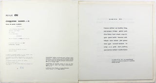 REVUE OU Cinquième Saison #25 (Paris: 1965).