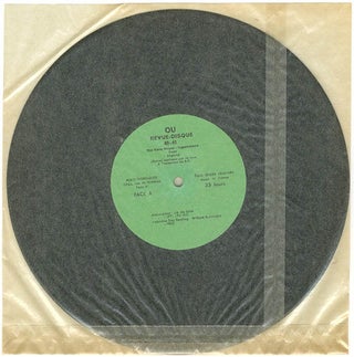 Item #40121 OU Revue-Disque 40-41. Henri CHOPIN