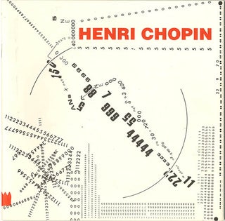 Item #40125 Revue Ou/Collection Ou. Henri Chopin. Zeitschrift/Grafik/Buecher/...