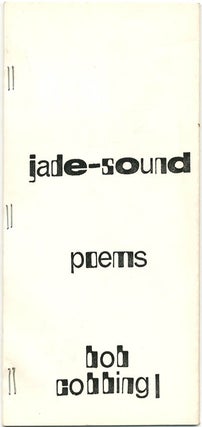 Item #40133 Jade-Sound: Poems. Bob COBBING