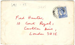 Typed Letter Signed to Fred Hunter, dated June 6th, 1965.