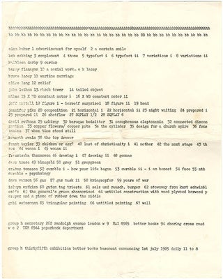 Item #40159 A flyer announcing Group H’s ‘thirtyfifth exhibition’, to be held in the...