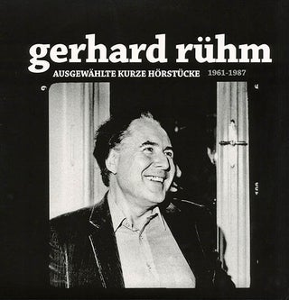 Item #40190 Ausgewählte Kurze Hörstücke (1961-1987). Gerhard RÜHM