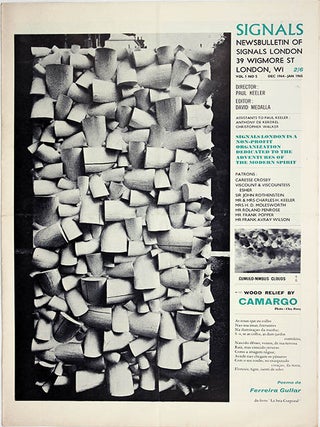 SIGNALS #1-11 (in 10), all published (London: Centre for Advanced Creative Study, August 1964 - January/February/March 1966).
