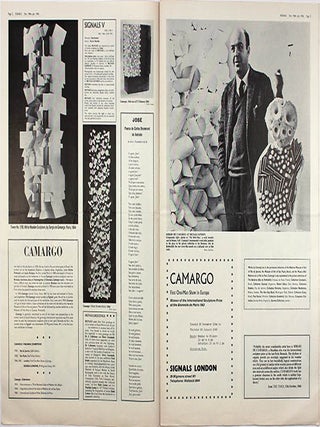 SIGNALS #1-11 (in 10), all published (London: Centre for Advanced Creative Study, August 1964 - January/February/March 1966).
