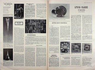 SIGNALS #1-11 (in 10), all published (London: Centre for Advanced Creative Study, August 1964 - January/February/March 1966).