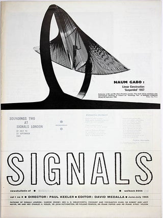 SIGNALS #1-11 (in 10), all published (London: Centre for Advanced Creative Study, August 1964 - January/February/March 1966).