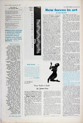 SIGNALS #1-11 (in 10), all published (London: Centre for Advanced Creative Study, August 1964 - January/February/March 1966).