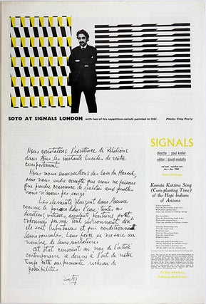 SIGNALS #1-11 (in 10), all published (London: Centre for Advanced Creative Study, August 1964 - January/February/March 1966).