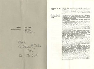SIGNALS #1-11 (in 10), all published (London: Centre for Advanced Creative Study, August 1964 - January/February/March 1966).