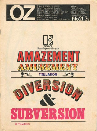 OZ #1-48 (London: OZ Publications Ink Ltd., January 1967-November 1973) - all published,