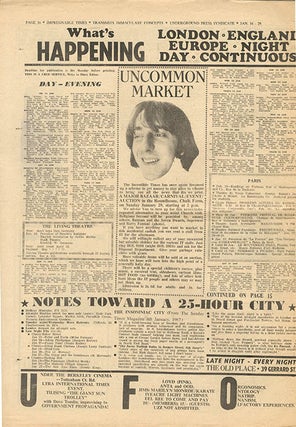 INTERNATIONAL TIMES #1-17 (London: October 14th, 1966-July 28th, 1967).