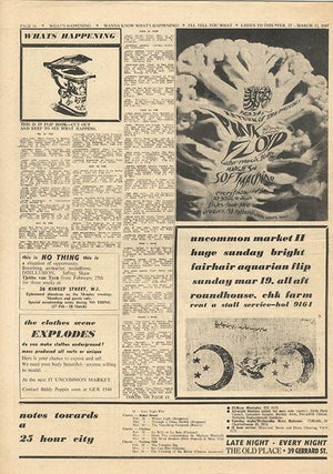 INTERNATIONAL TIMES #1-17 (London: October 14th, 1966-July 28th, 1967).
