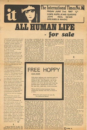 INTERNATIONAL TIMES #1-17 (London: October 14th, 1966-July 28th, 1967).
