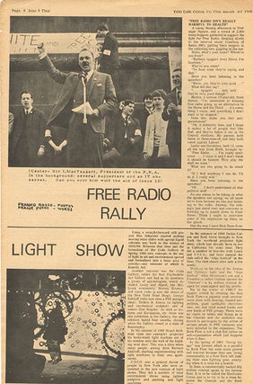 INTERNATIONAL TIMES #1-17 (London: October 14th, 1966-July 28th, 1967).