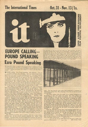 INTERNATIONAL TIMES #1-17 (London: October 14th, 1966-July 28th, 1967).