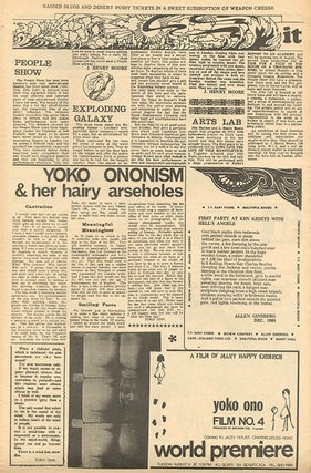 INTERNATIONAL TIMES #1-17 (London: October 14th, 1966-July 28th, 1967).