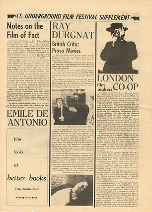 INTERNATIONAL TIMES #1-17 (London: October 14th, 1966-July 28th, 1967).
