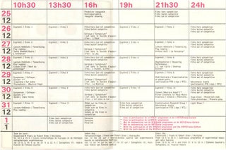 EXPRMNTL 4. Catalogue for the 4th Knokke Experimental Film Festival, held in Knokke-le-Zoute, Belgium, December 25th, 1967-January 2nd, 1968.