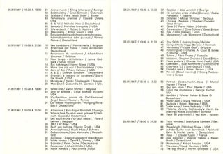 EXPRMNTL 4. Catalogue for the 4th Knokke Experimental Film Festival, held in Knokke-le-Zoute, Belgium, December 25th, 1967-January 2nd, 1968.