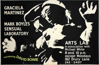 Item #40219 A rare poster announcing ‘Graciela Martinez - Mark Boyles Sensual Laboratory -...