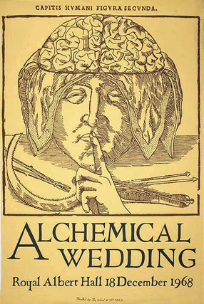 Item #40234 A poster announcing the ‘Alchemical Wedding’, a fundraiser for the Arts Lab and...