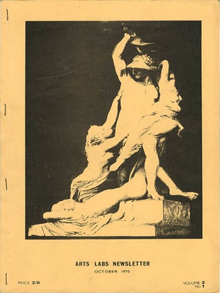 THE ARTS LABS NEWSLETTER (London: BIT Information Service, October 1969-August 1971). 17 issues (all published)