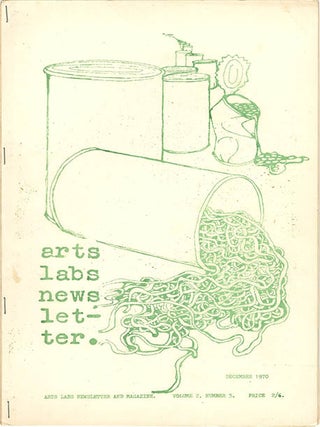 THE ARTS LABS NEWSLETTER (London: BIT Information Service, October 1969-August 1971). 17 issues (all published)