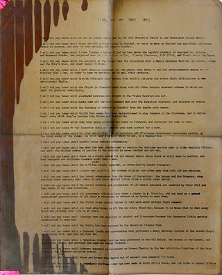 Item #40263 I Will Not Pay Taxes Until. Heathcote WILLIAMS