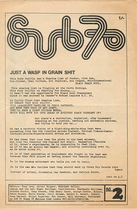 Item #40264 SUB 70 #2-4 (London: SUB 70 Press, nd. [1970