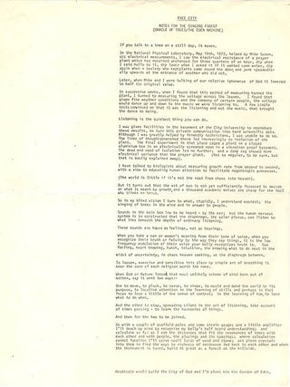 A group of documents relating to Free City, Heathcote Williams’s vision for a “New Jerusalem”, a commune of “high and happy people living in an atmosphere of spiritual, intellectual, emotional and sexual fluidity”, and the forerunner of the Republic of Frestonia.