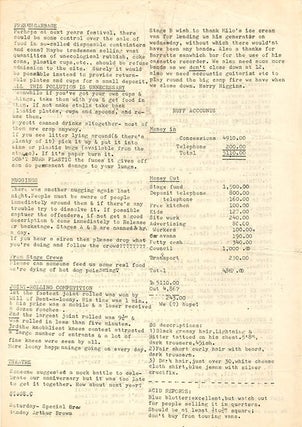 MAYA FREE NATION NEWS #1 & #3-7 (of seven issues published) + “The Movement of Movements”, a 6pp. foolscap mimeograph of Heathcote Williams’s uncredited lead article for the first issue, titled and annotated by him.