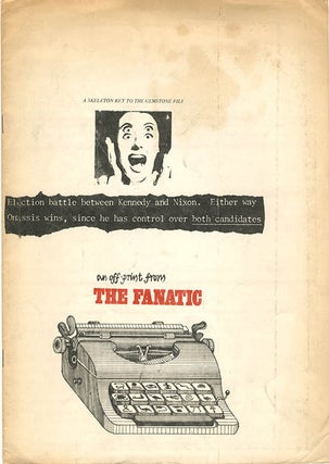 THE FANATIC #1-6 + issue #21/2 + The Fanatic off-print + The Fanatic Supplement (Bath/Amsterdam/Cambridge/London/Frankfurt: c. 1975-c. 1980) - all published.
