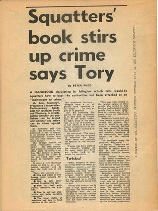 SQUATTERS’ HANDBOOK.