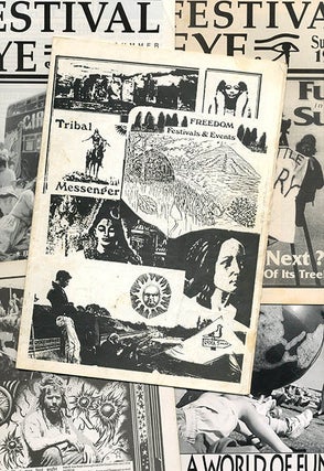 Item #40298 TRIBAL MESSENGER FREEDOM FESTIVALS & EVENTS - two issues (Bristol: 1990 &...