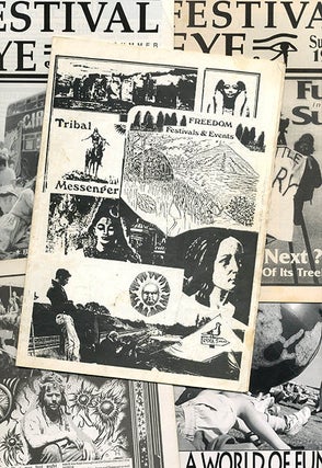 Item #40298 TRIBAL MESSENGER FREEDOM FESTIVALS & EVENTS - two issues (Bristol: 1990 & 1993) +...