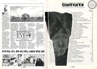 TRIBAL MESSENGER FREEDOM FESTIVALS & EVENTS - two issues (Bristol: 1990 & 1993) + FESTIVAL EYE - four issues (London: 1995-1998).