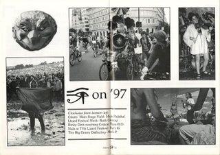 TRIBAL MESSENGER FREEDOM FESTIVALS & EVENTS - two issues (Bristol: 1990 & 1993) + FESTIVAL EYE - four issues (London: 1995-1998).