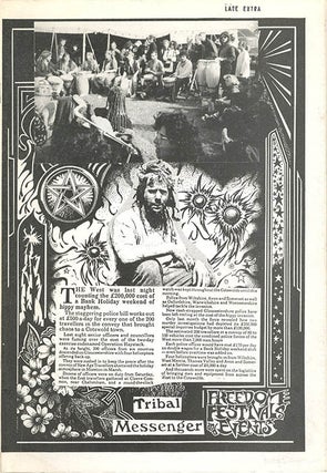 TRIBAL MESSENGER FREEDOM FESTIVALS & EVENTS - two issues (Bristol: 1990 & 1993) + FESTIVAL EYE - four issues (London: 1995-1998).